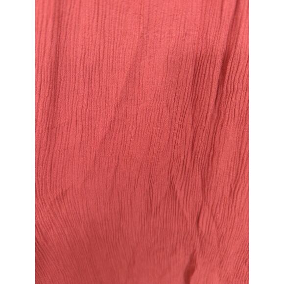 Almost Famous Tie Front Hi-Low Burnt Orange Bohemian Kimono MEDIUM NWT - Picture 9 of 13